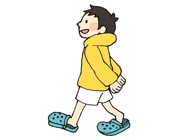 クロックス風サンダル