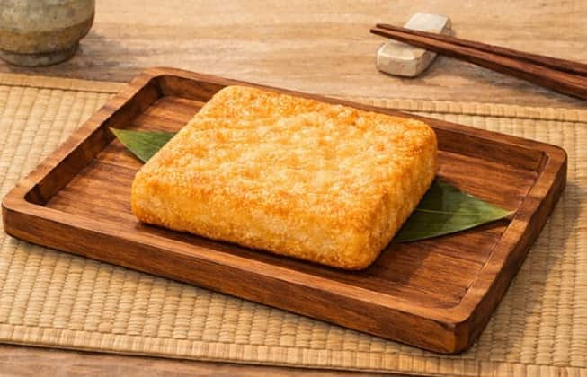 厚みのある油揚げ